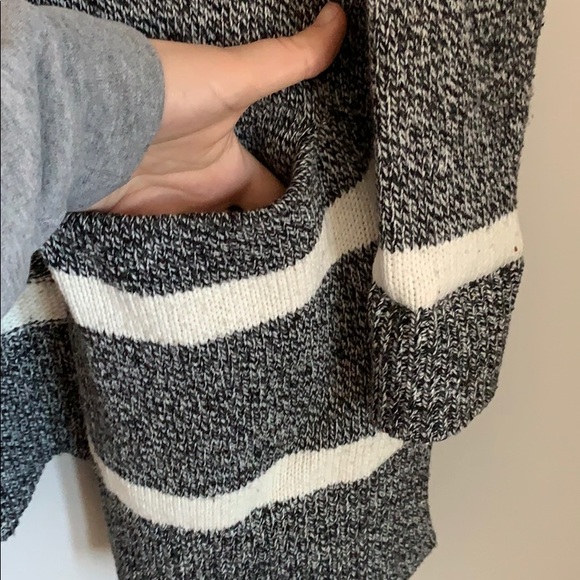 Madewell Striped Cotton Blend Cardigan - Picture 3 of 4